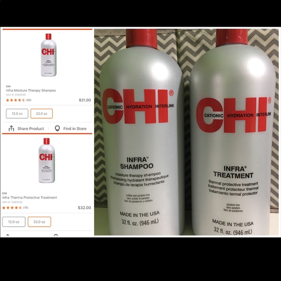 CHI Other - 🎁FREE GIFT🎁 Chi infra shampoo & Conditioner